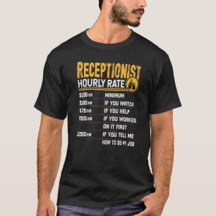 Mottagningsskylt för mottagning av mottagningsfrek t shirt