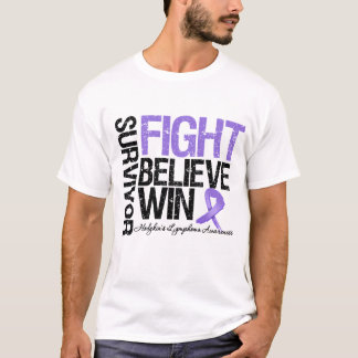 Motto för seger för slagsmål för Hodgkins Tee Shirt