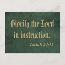 Motto of St. César de Buss (SLE 001) Postcard Vykort