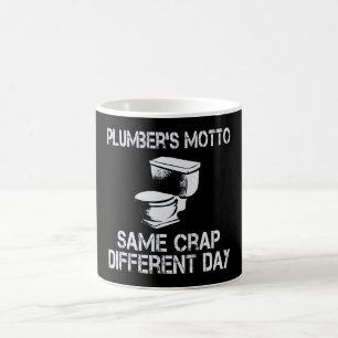 Mottot är samma skit på samma dag kaffemugg