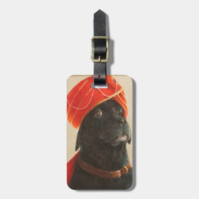 Motvillig Maharaja 2010 Bagagebricka (Vertikal Framsida)