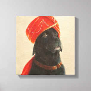 Motvillig Maharaja 2010 Canvastryck