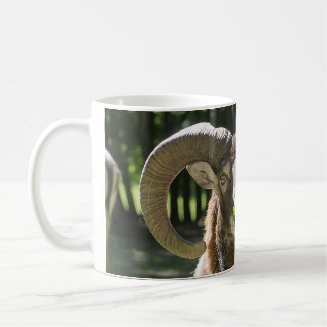 Mouflon Ram Kaffemugg (Vänster)