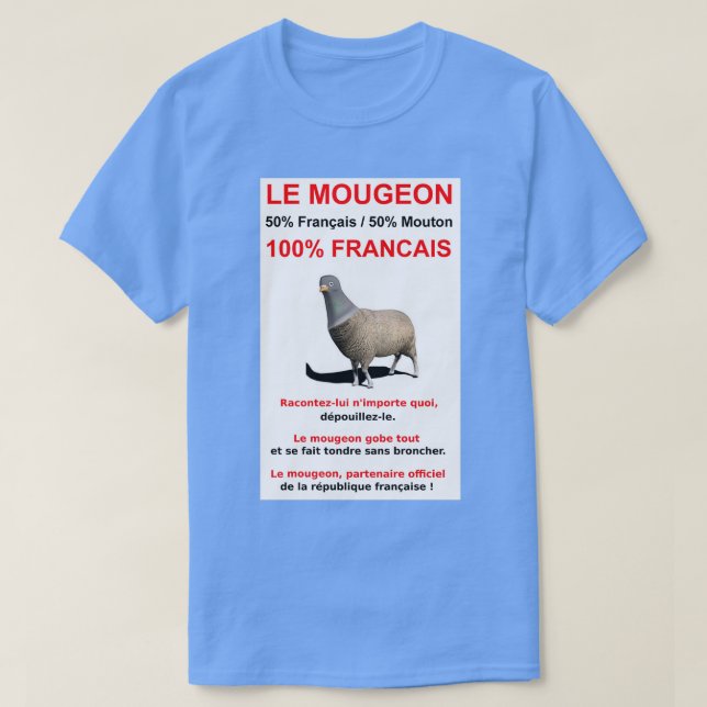 Mougeon 1 t shirt (Design framsida)