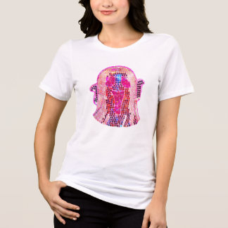 Moukling Disco Ghost - Retro Halloween Sequin Des T Shirt