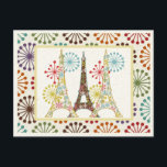 Moukling Paris Vykort<br><div class="desc">Matching Hoodie's Original Fabric Group "Sparkling Paris" T-shirt,  Shoes,  Mugg, </div>