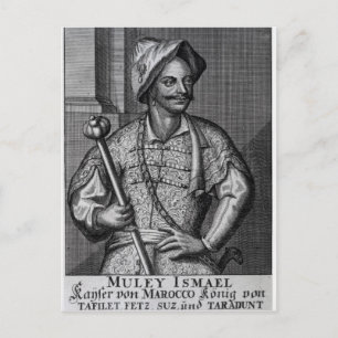 Moulay Ismail Ibn Sharif 1719 Vykort