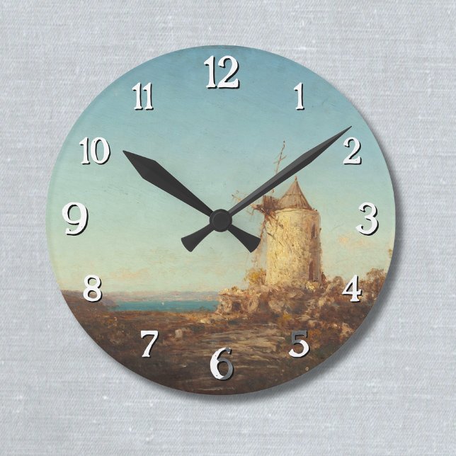 Moulin De Saint-Miter, Près De Martigues Rund Klocka (Skapare uppladdad)