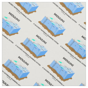 Moulins A Glaciers interna rörsystem Tyg