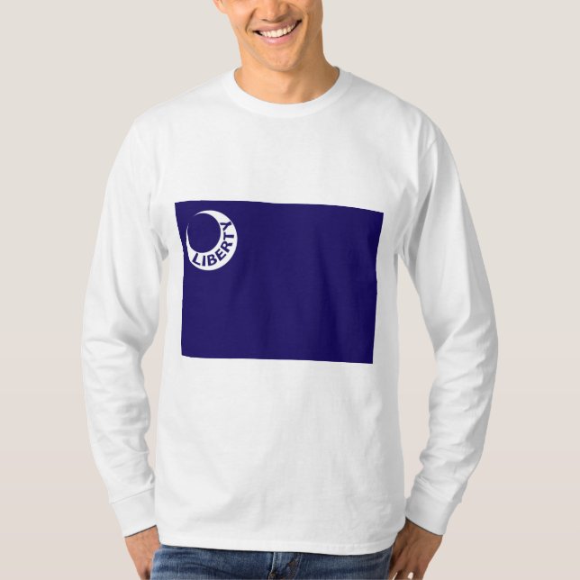 Moultrie Flagga (Liberty) (Amerikansk historia) T Shirt (Framsida)