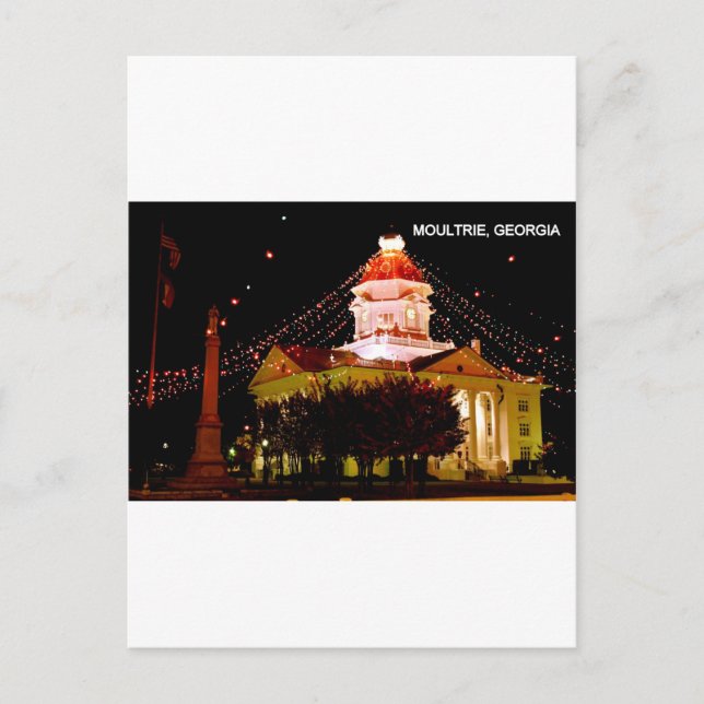 MOULTRIE, GEORGIEN VYKORT (Framsida)