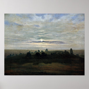 Mound för Carl Gustav Carus stenålder Poster