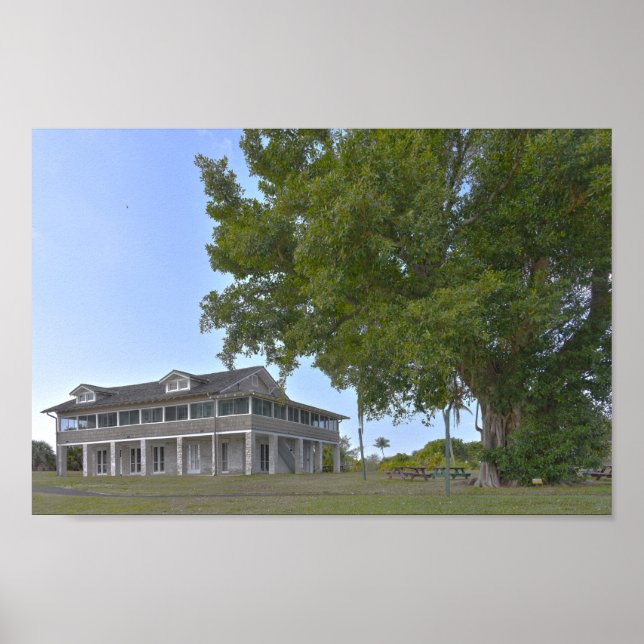 Mound House, Fort Myers Beach, Florida Poster (Framsidan)