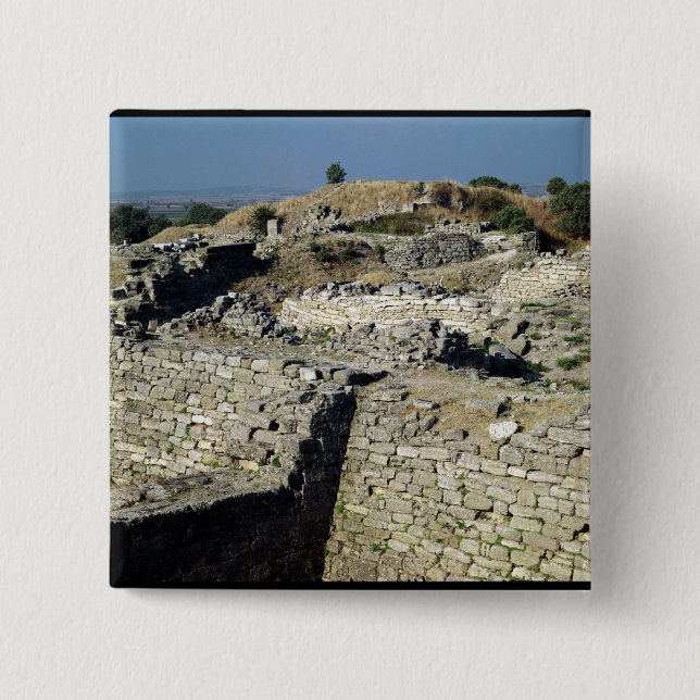 Mounden av Hissarlik, platsen av Knapp (Framsida)