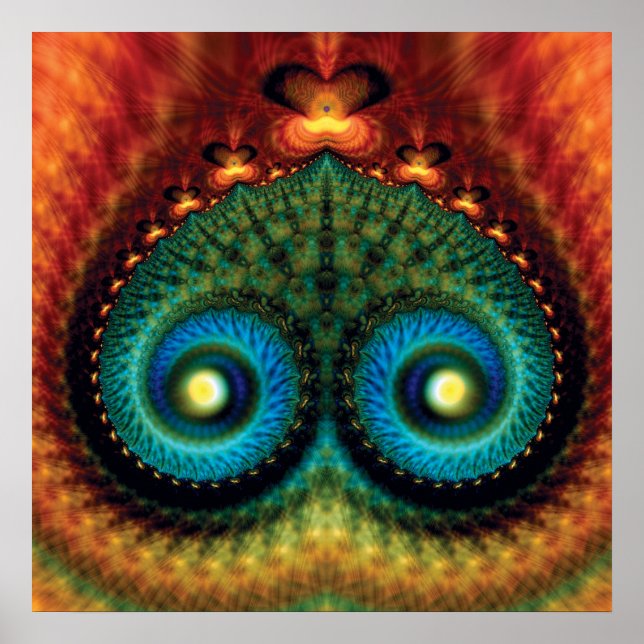 Mounds Fractal Poster (Framsidan)