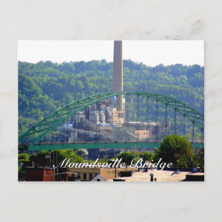 Moundsville Bridge Vykort