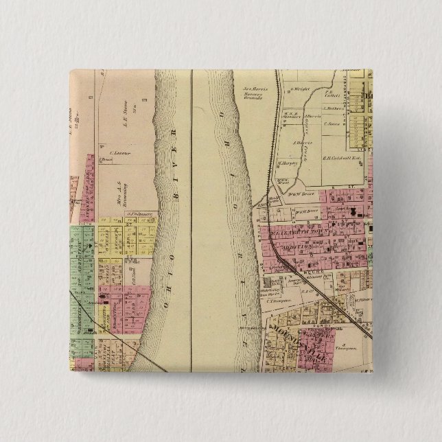 Moundsville,Väster Virginia Knapp (Framsida)