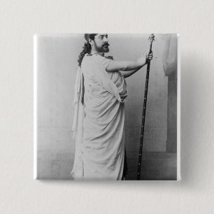 Mounet-Befläcka som Oedipus i 'Oedipus Rex Knapp