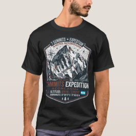 Mount Aconcagua 7 Summits Expeditioner T Shirt
