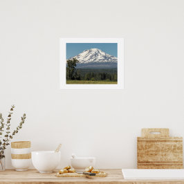 Mount Adams Fotografiskt Landskap Poster