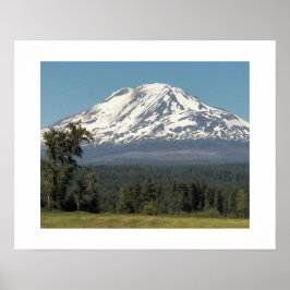 Mount Adams Fotografiskt Landskap Poster