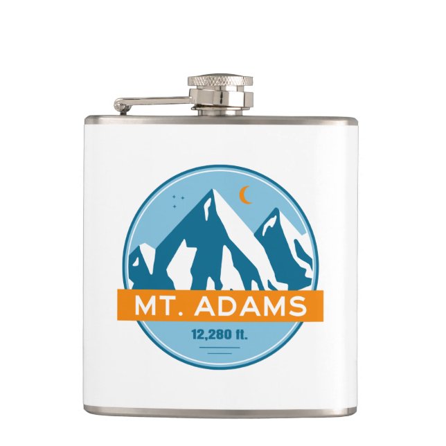 Mount Adams Washington Stars Måne Fickplunta (Framsidan)