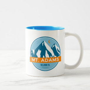 Mount Adams Washington Stars Måne Två-Tonad Mugg