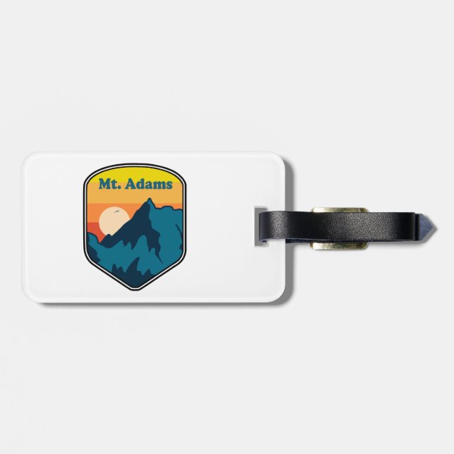 Mount Adams Washington Sunrise Bagagebricka (Baksida Vågrät)