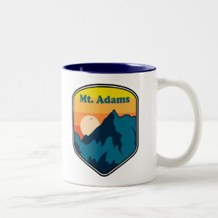 Mount Adams Washington Sunrise Två-Tonad Mugg