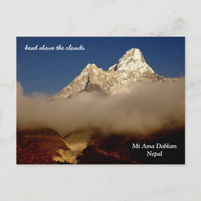 Mount Ama Dablam Vykort (Framsida)