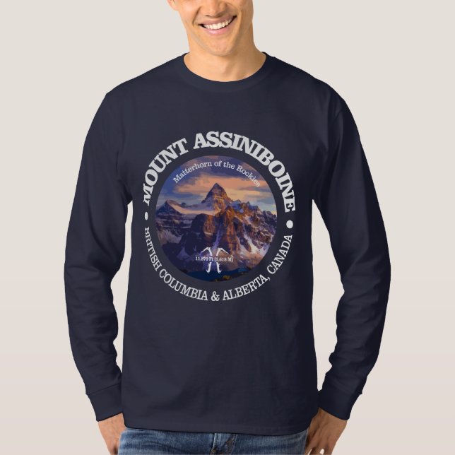 Mount Assiniboine T Shirt (Framsida)