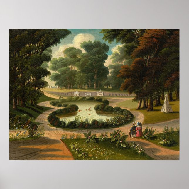 Mount Auburn - Thomas Chambers Fine Art Poster (Framsidan)
