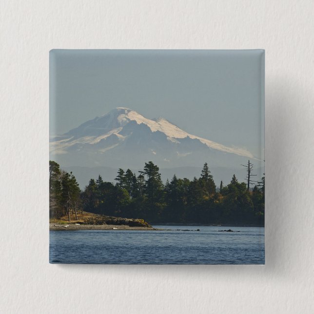 Mount Baker dominerar landskapet Knapp (Framsida)