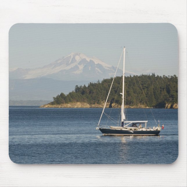 Mount Baker dominerar landskapet Musmatta (Framsidan)