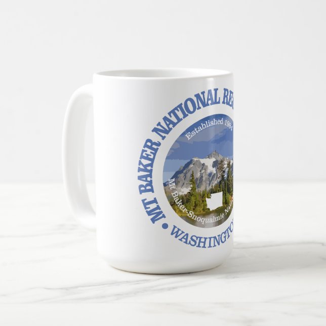 Mount Baker NRA Kaffemugg (Framsida vänster)