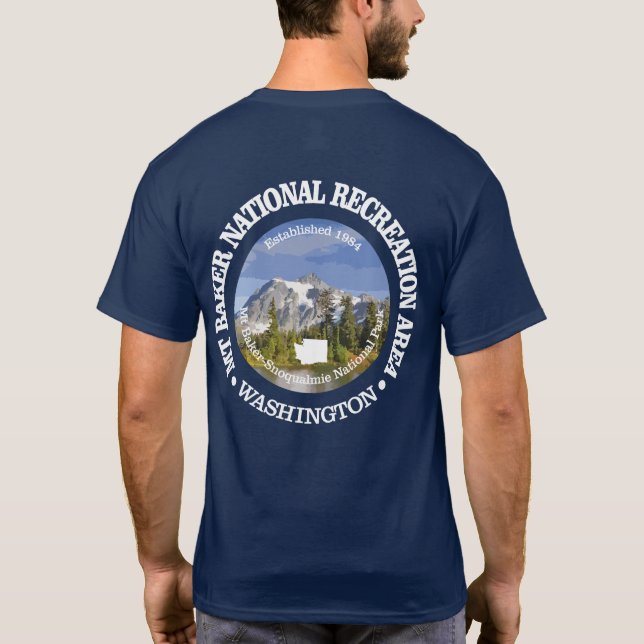Mount Baker NRA T Shirt (Baksida)