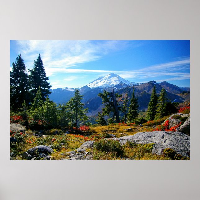 Mount Baker Poster (Framsidan)