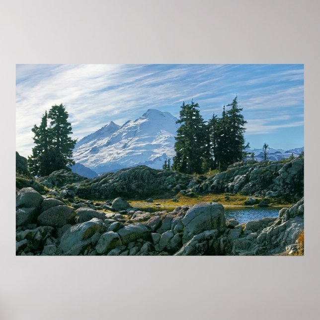 Mount Baker Poster (Framsidan)