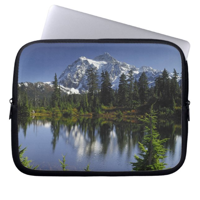 Mount Baker-Snoqualmie nationalskog Laptop Sleeve (Framsidan)
