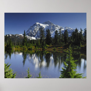 Mount Baker-Snoqualmie nationalskog Poster