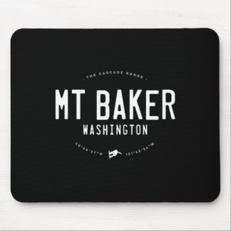 Mount Baker Washington Graphic Distress Vintage Musmatta