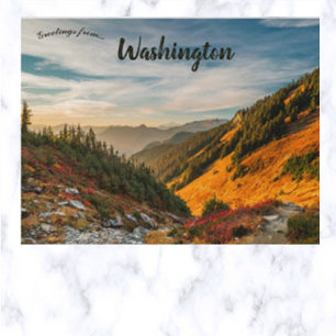 Mount Baker Washington USA Vykort