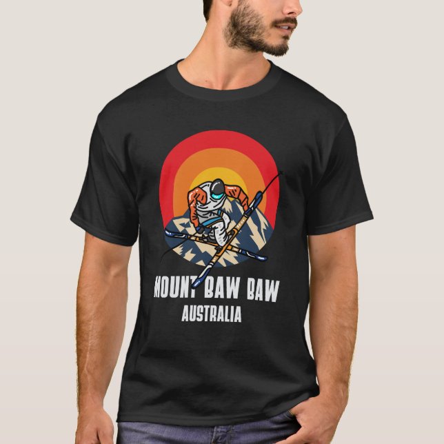 Mount Baw Baw Victoria Australien T Shirt (Framsida)