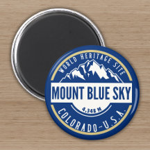 Mount Blue Sky Colorado Elev 4348 m
