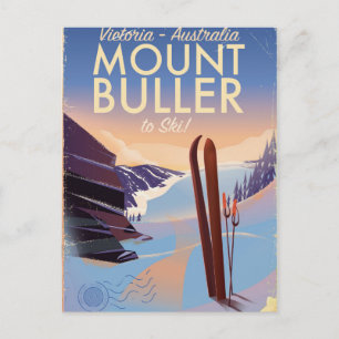 Mount Buller, Victoria Australia Vykort