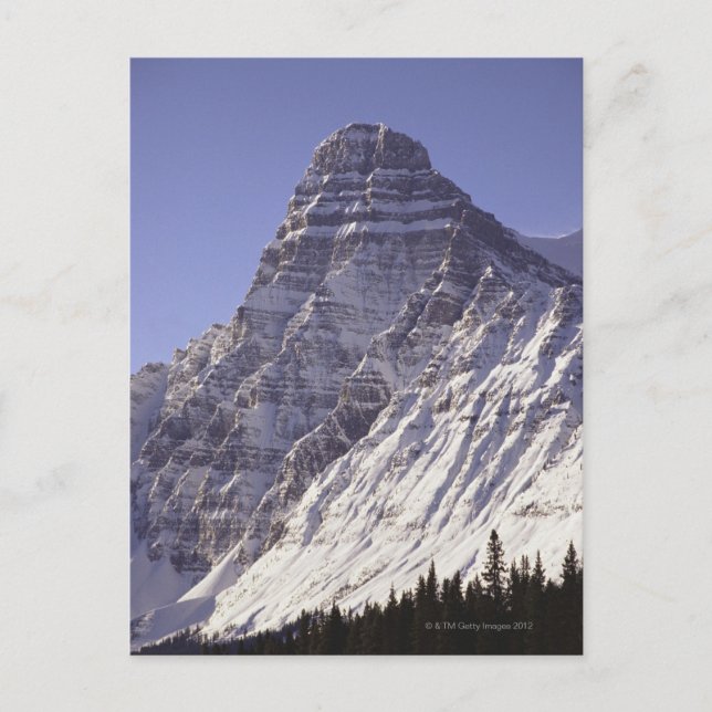 Mount Chepren, Banff nationalpark, Alberta Vykort (Framsida)