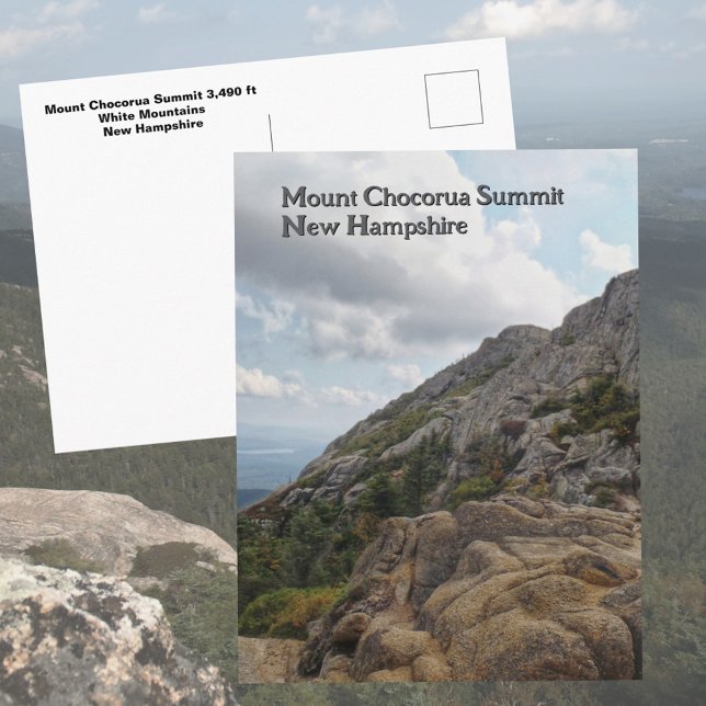 Mount Chocorua White Mountains New Hampshire Photo Vykort (Skapare uppladdad)