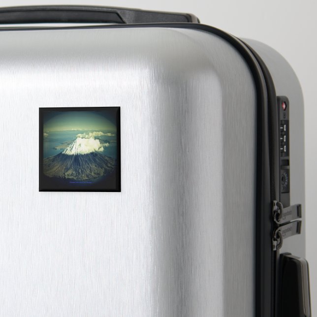 Mount Cleveland, Alaska Magnet (In Situ (Luggage))