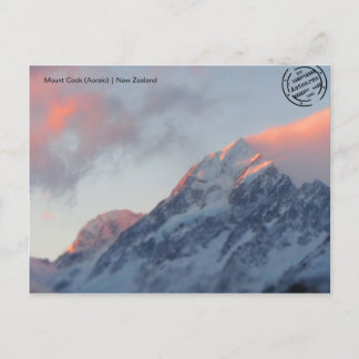 Mount Cook (Aoraki) (Neuseeland) Postkarte Vykort