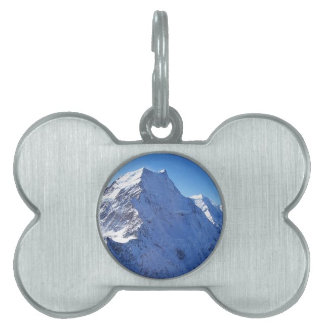 Mount Cook (Aoraki) Peak, Nya Zeeland ID-bricka Husdjur (Framsidan)